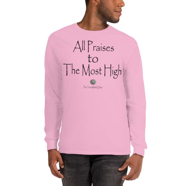 TTWO-All-Praises-to-The-Most-High_mockup_Front_Mens-2_Light-Pink