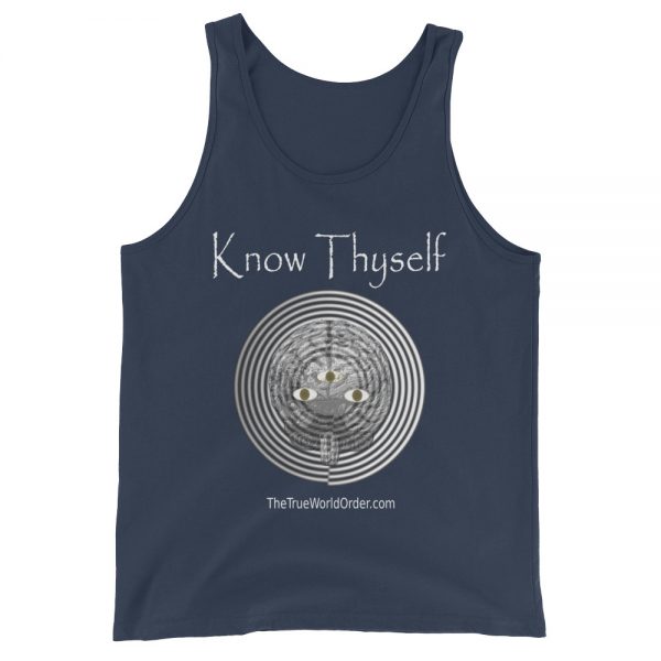 TTWO-Know-Thyself-Darks_mockup_Front_Flat_Navy