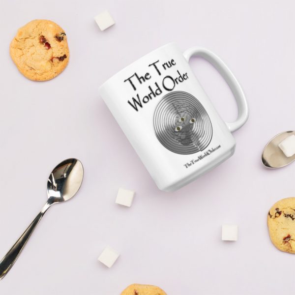 TTWO "The True World Order" Mug Front Donuts Environment 15oz