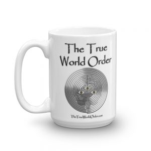 TTWO "The True World Order" Mug Handle-on-Left 15oz