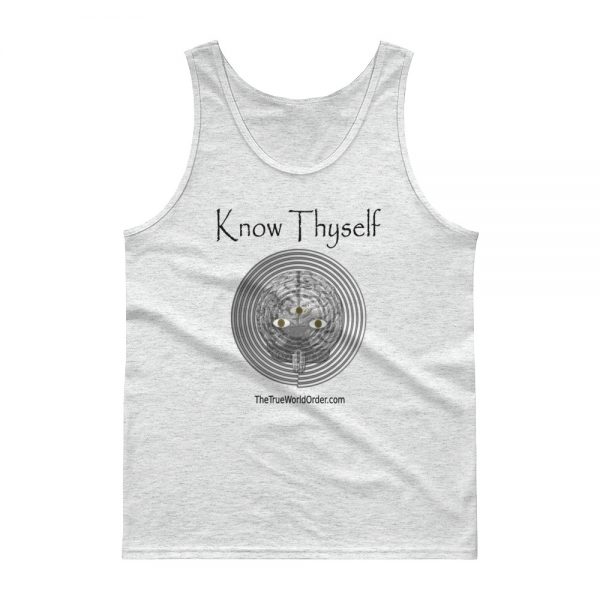 The True World Order Know Thyself Men’s Tank top, Ash