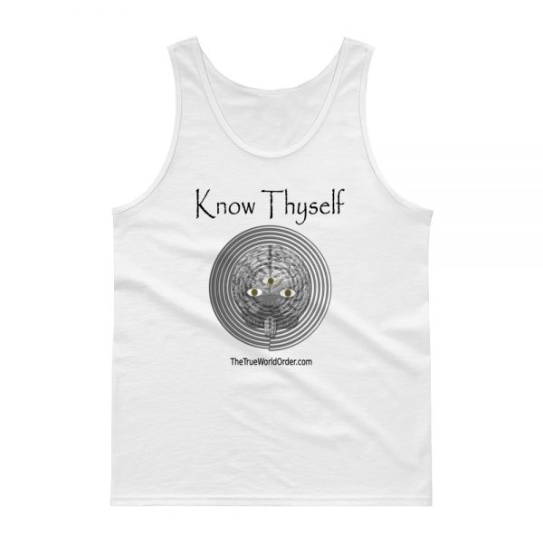 The True World Order Know Thyself Men’s Tank top, White