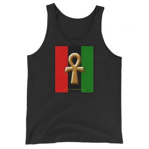 The True World Order “Ankh Key of Life” Unisex Tank Top, Black