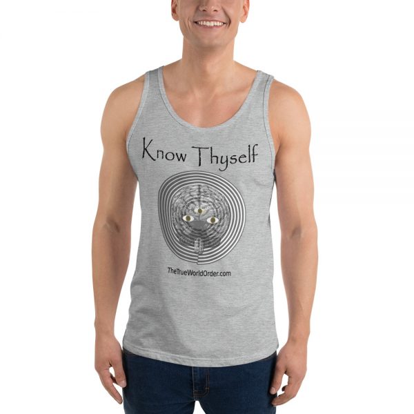 The True World Order Know Thyself Unisex Tank Top, Athletic Heather