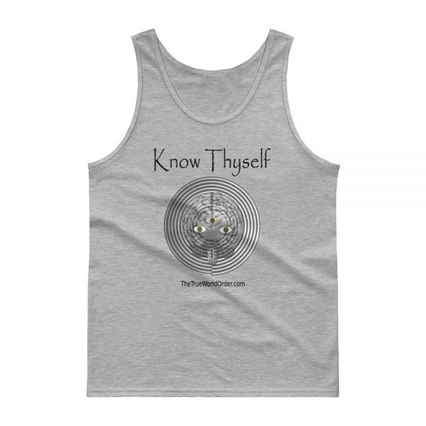 The True World Order Know Thyself Men’s Tank top, Sport Grey