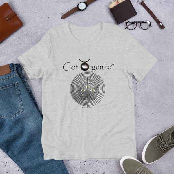 The True World Order “Got Orgonite?” Short-Sleeve Unisex T-Shirt, Athletic Heather