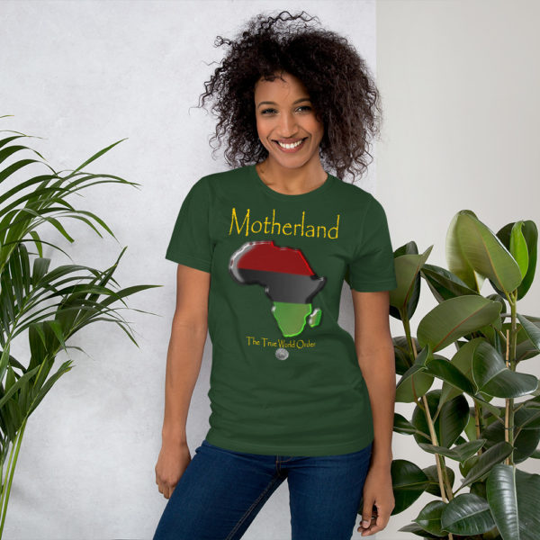 The True World Order “Africa, Motherland” Short-Sleeve Unisex T-Shirt, Forest