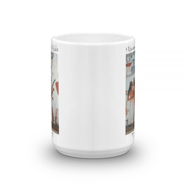 TTWO 3 Musicians, Tomb of Nakht Mug, 15 oz, front