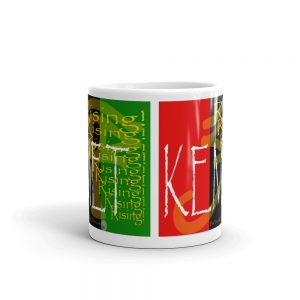 The True World Order “Kemet Rising!” Mug, 11 oz., front