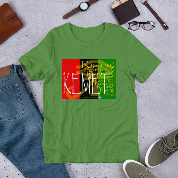 The True World Order "Kemet Rising" Short-Sleeve Unisex T-Shirt, Leaf