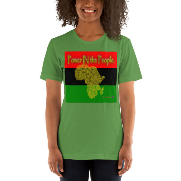 The True World Order “Power IN the People” Short-Sleeve Unisex T-Shirt, Leaf