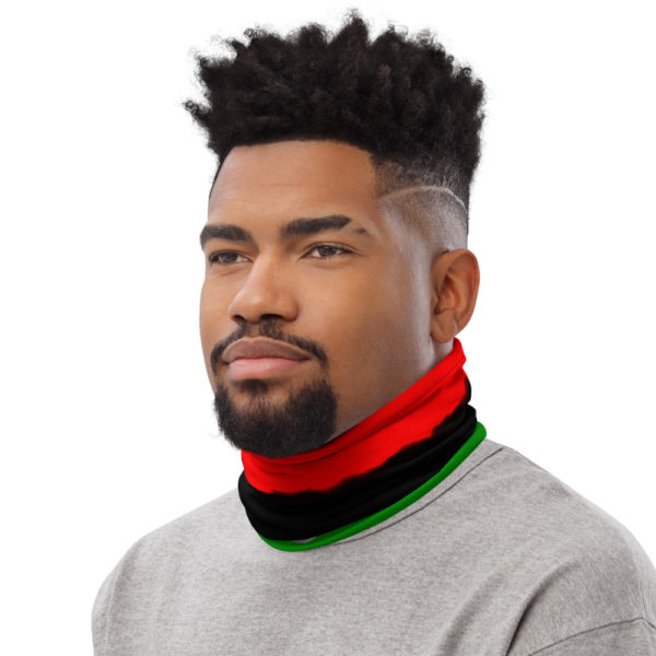 The True World Order “Red, Black and Green” Neck Gaiter