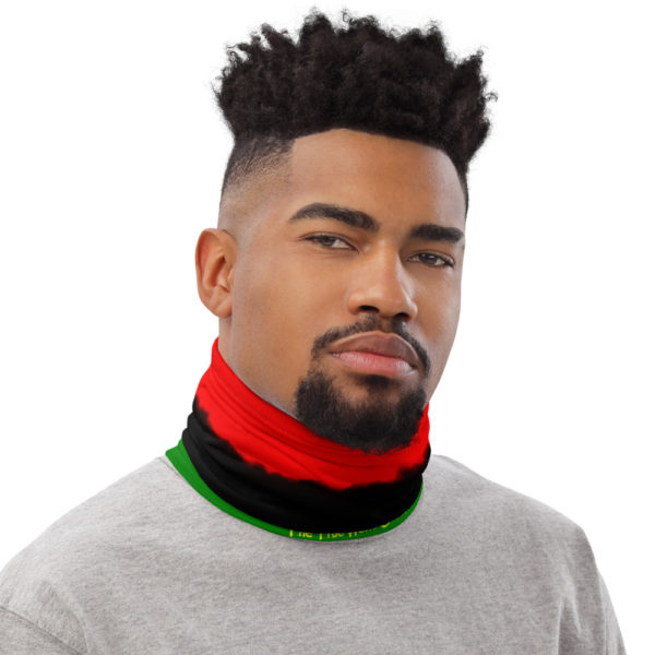 The True World Order “Red, Black and Green” Neck Gaiter