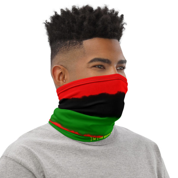 The True World Order “Red, Black and Green” Neck Gaiter