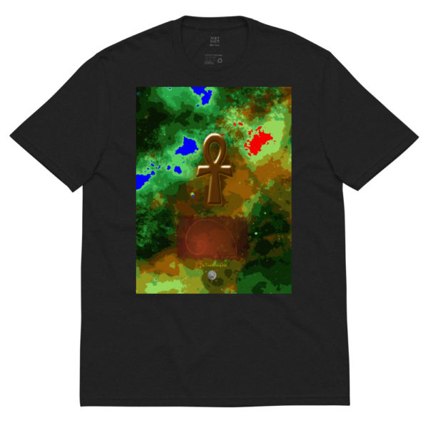 The True World Order “Ankh, Galaxy, and Golden Ratio” Unisex Recycled T-Shirt